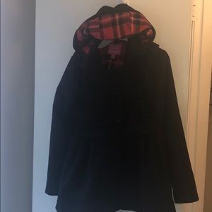 Girls winter dress coat